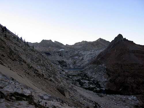 Mineral Peak with Monarch Lakes
