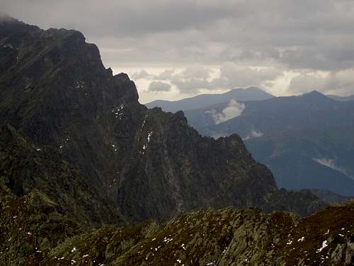 Scary, but attractive - ridge Krivansky hreben