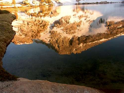 Reflection of Echo Ridge from...