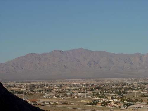 Gass Peak from Lone Mountain