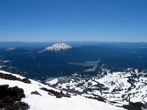 Looking at Mt. Bachelor from...