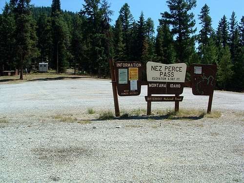 Nez Perce Pass
