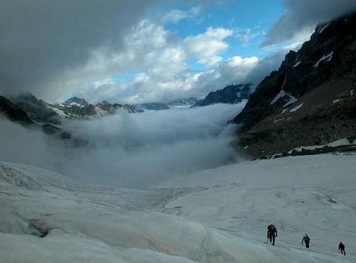 Ecrins > Glacier de la Pilatte