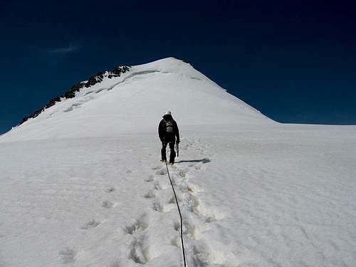 Approaching to the secondary summit