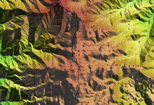 White Mountains GPS Track