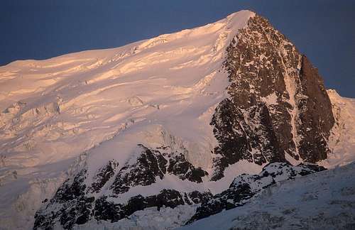 Mont Blanc du Tacul shoulder