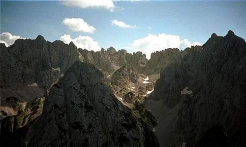 Summer 2000. The massif from...