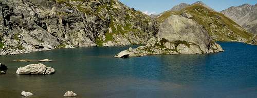 Il secondo lago di Bellacomba (2378 m)