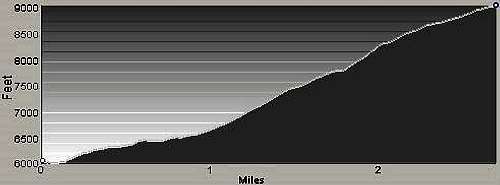 Profile of Little St Joe Route