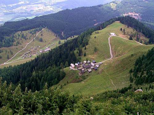 Poludnig/Poludnik Alpine Settlements