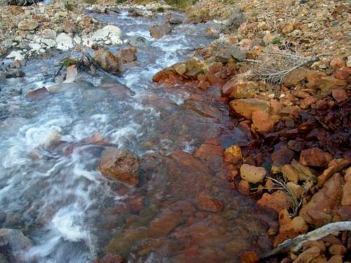 Colors.  Mountain Streams, Rivers & Creeks