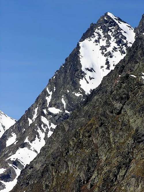 La Becca Nera (3263 m) versante est
