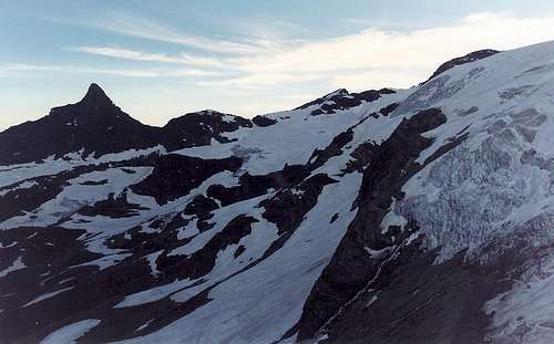 Jackson Glacier to Point 7853