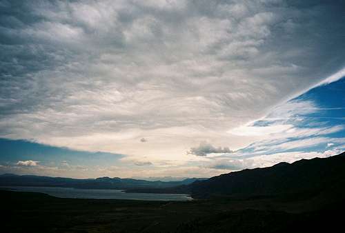 Lenticular Cloud Over Mono Lake   September 14, 2006
