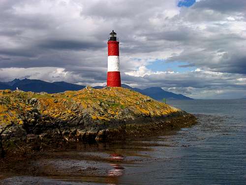 Famous Light House in Beagle Channel