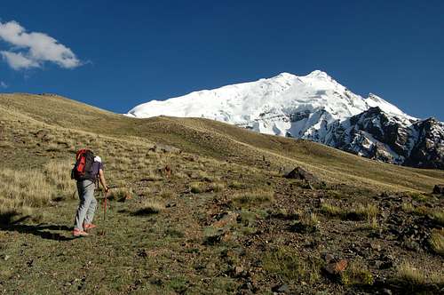Climb to Yazghil Sar's Base Camp