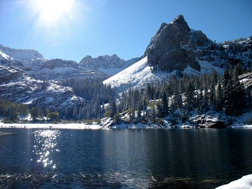 Clear, Sunny Day at Lake Blanche