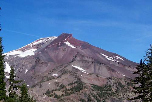 A view of South sister.