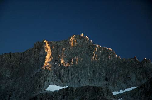 Last Light on Eagle Scout Peak
