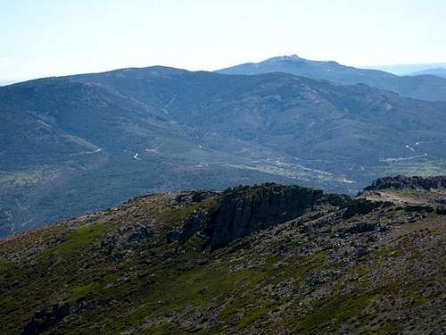 Sierra de Alto Rey seen from the top of Campo (1.921 m.)