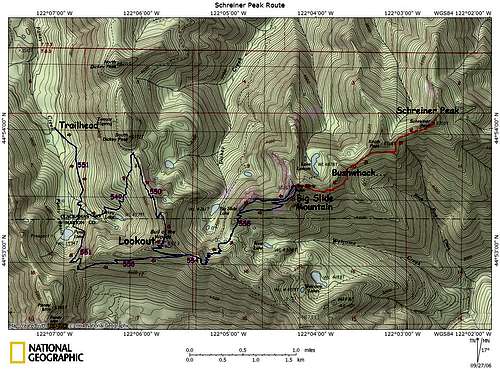 TOPO! map of the route...