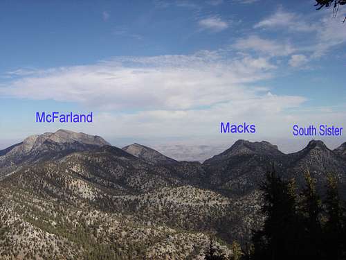McFarland and other peaks