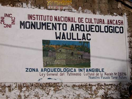 Waullac, Huaraz