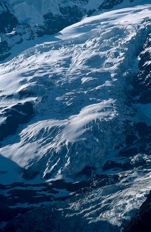 Glacier des Bossons, Grands Mulets