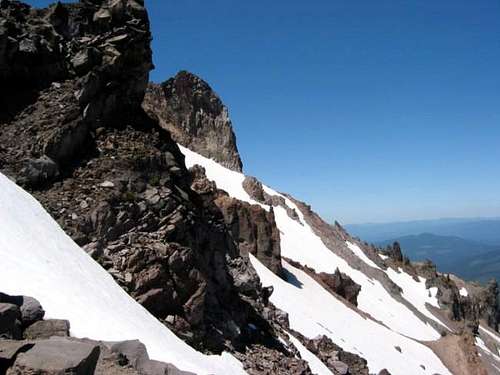 Glaciated north face. July 4,...