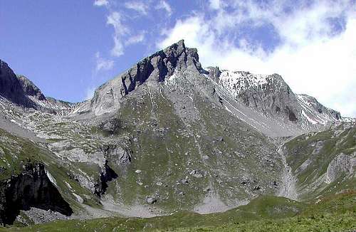 Col de Bonalè, Aiguille de Bonalè and Aiguille de Malatrà
