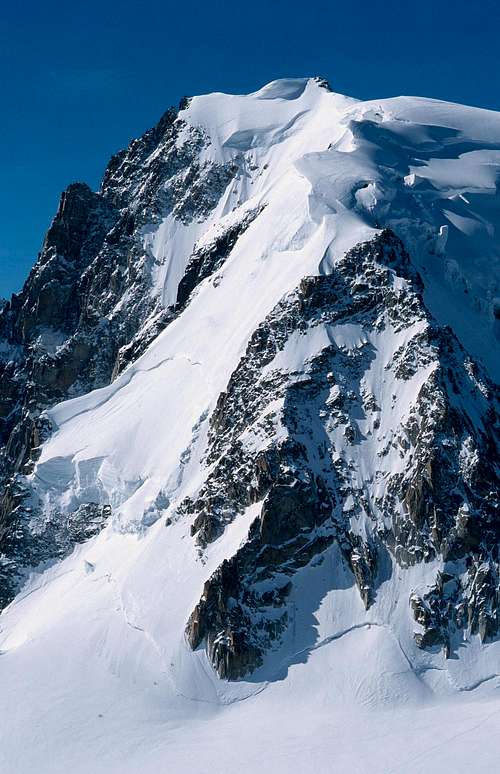 Mont Blanc du Tacul, Triangle du Tacul