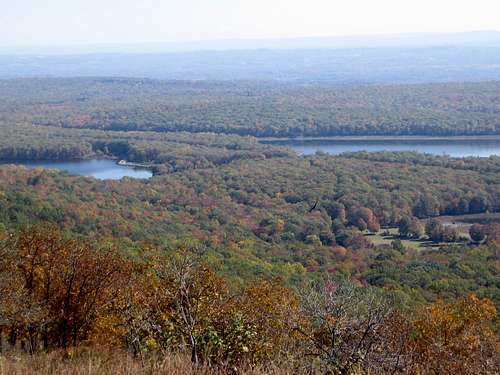 A view from the trail high on Mohican