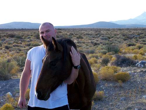 Jeff and Horse