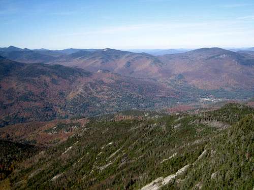 the view between Algonquin and Whiteface