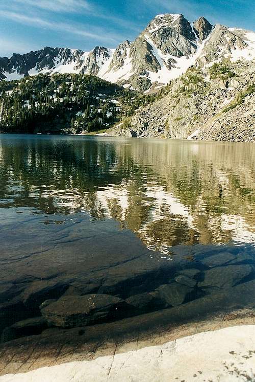 Black Mountain and Pine Creek Lake
