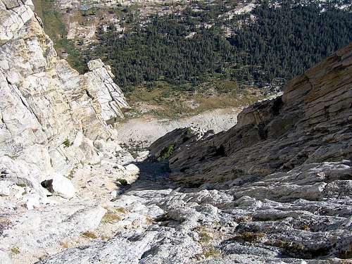 Secor's Chute on Whorl Mtn