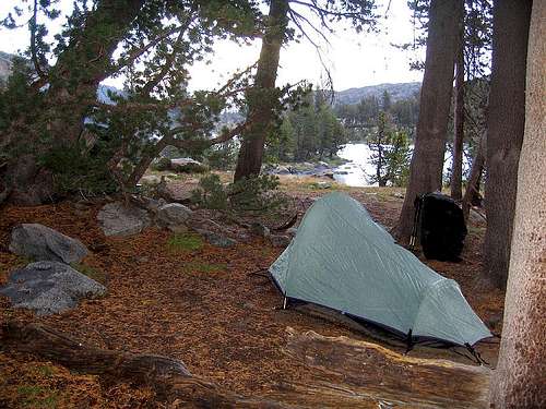 Campsite at Dorothy Lake