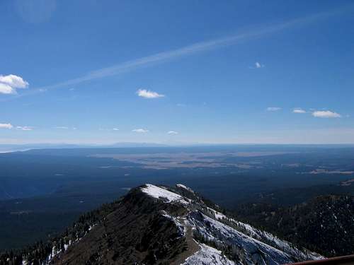 Summit view to South