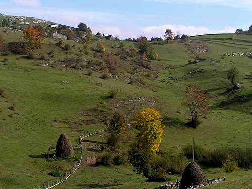 Bobovica village , Bjelašnica , october 2006