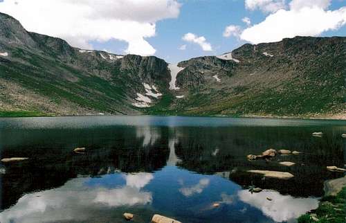 Summit Lake Reflection