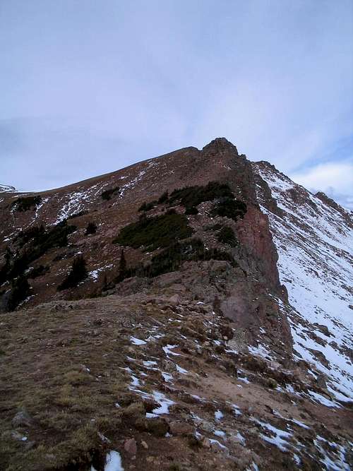 Northeast Ridge from Eccles Pass