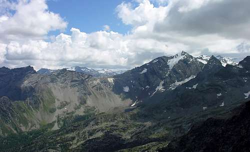 Il Monte Paramont (3301 m)