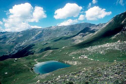 Lac de Clausis Pointe des...