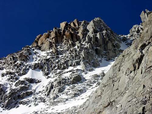 La cresta sud est della Tour Ronde (3792 m)