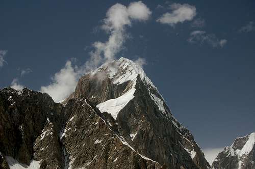 East face of Khani Basa Sar (6441m)