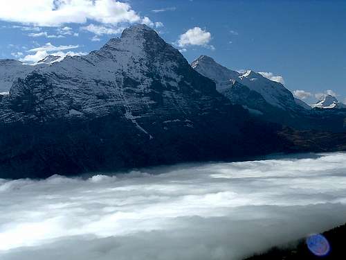 Eiger from Alp Grindel