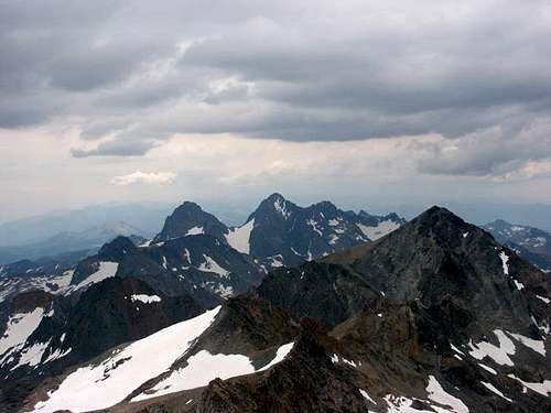 Banner Peak (left...