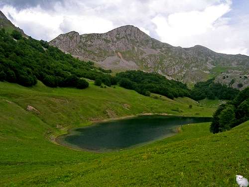 Orlovacko jezero - Zelengora