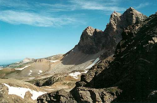 Buck Mountain from Static Peak Divide