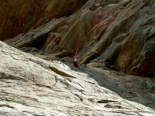 Rock Climbing Clear Creek